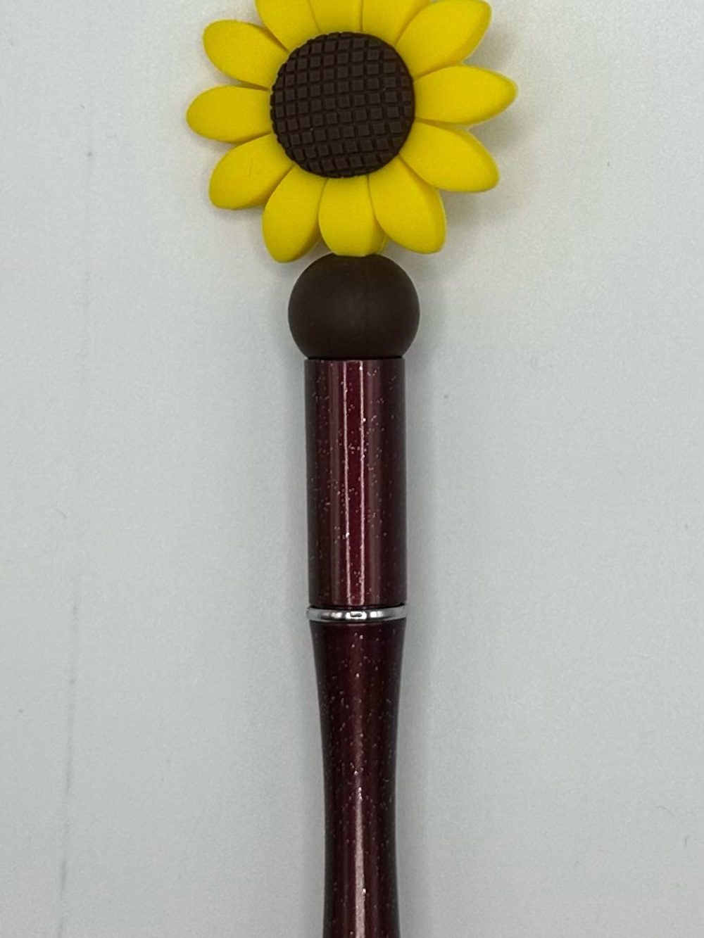 Yellow Sunflower Pen with Brown Accents - Home Accents